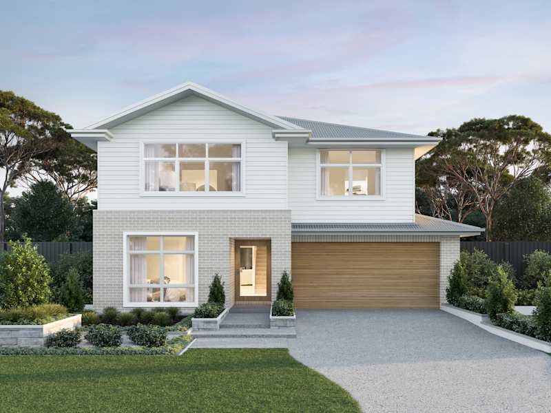 Enzo Three house design with Beachside facade