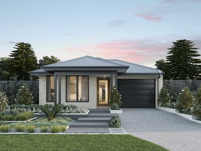 Ravello One house design with Highland facade