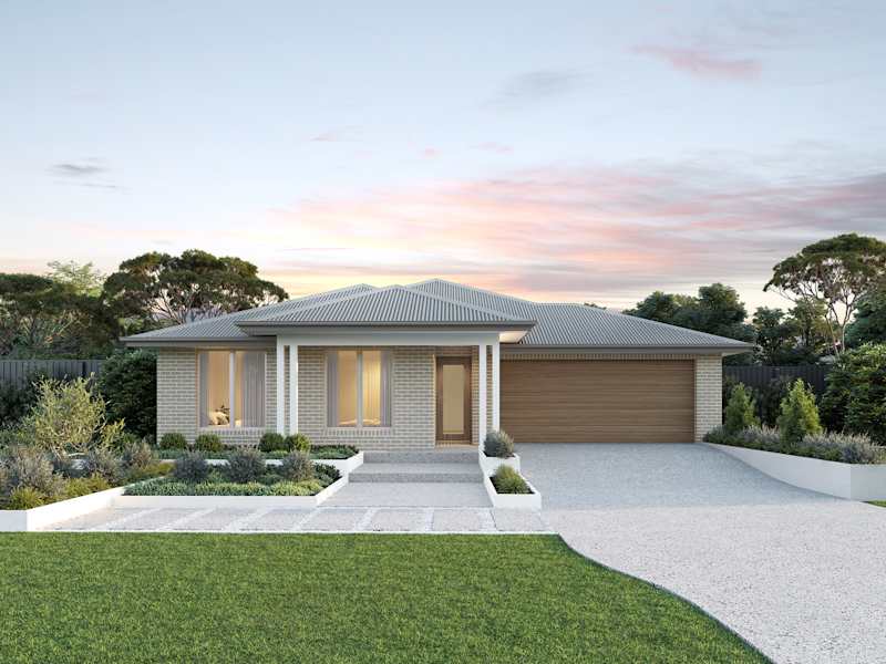 Mendoza One house design with Highland facade