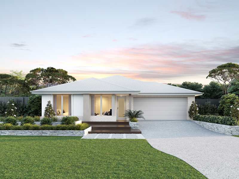 Mendoza One house design with Savannah facade