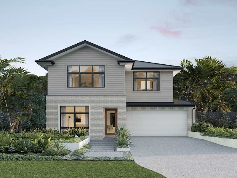 Lurento One house design with Beachside facade