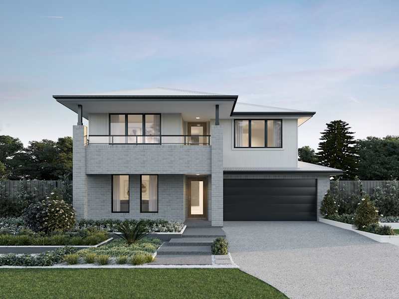 Nevada One house design with Wilderness facade