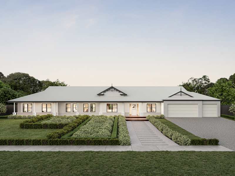 Bronte Executive house design with Country Pavilion facade