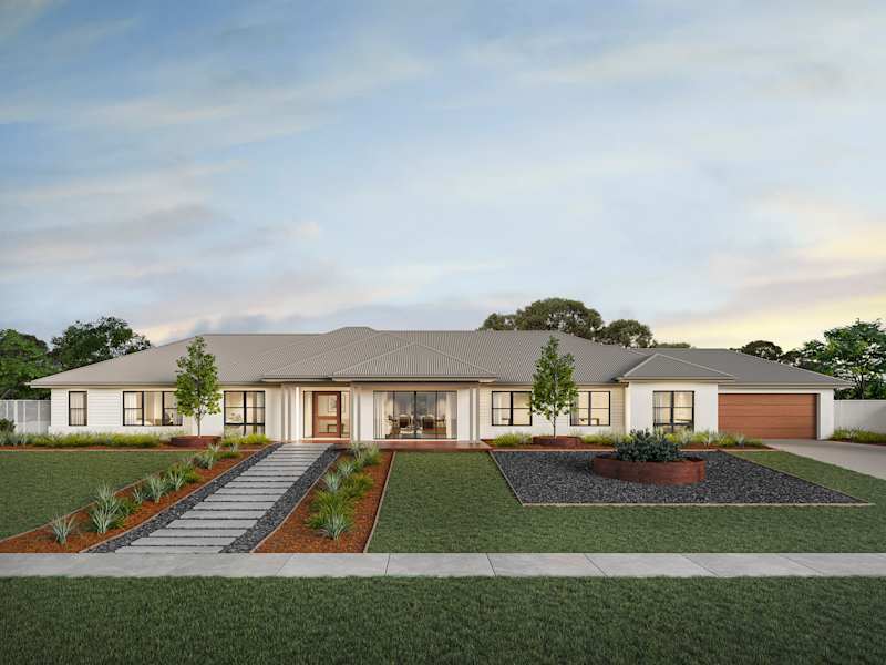 Hermitage house design with Arizona facade