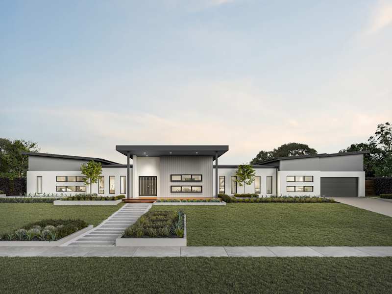 Hermitage Grande house design with Sapphire facade