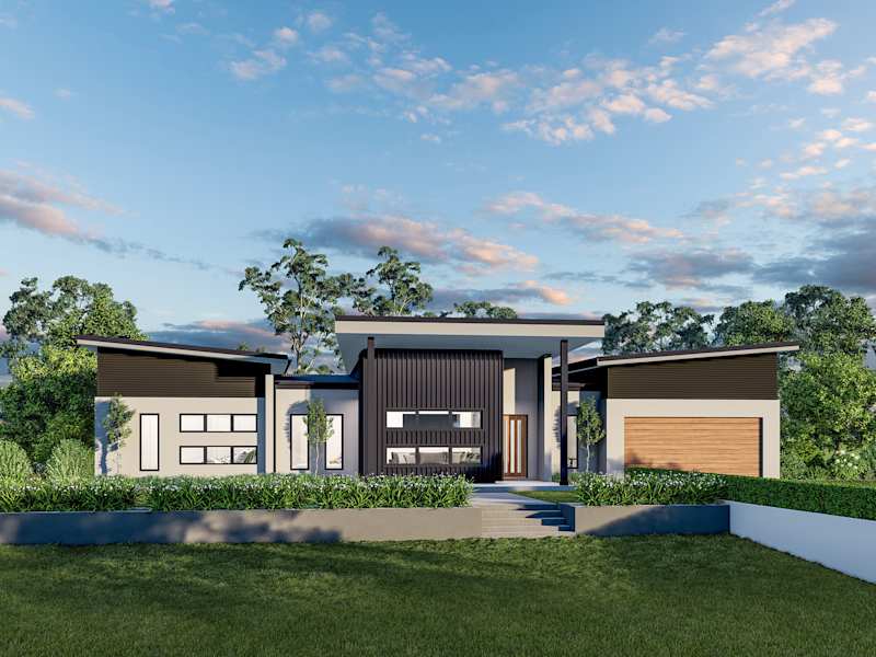 Lyndhurst Executive house design with Sapphire facade