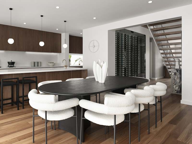 grandeur 42 one house design dining in contempo style