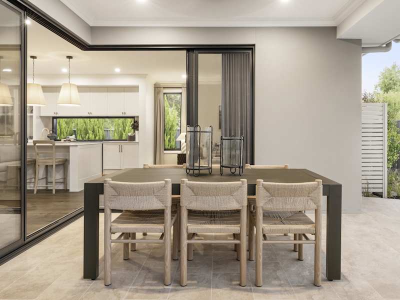 Lancaster 31 House Design Alfresco in Coastal style
