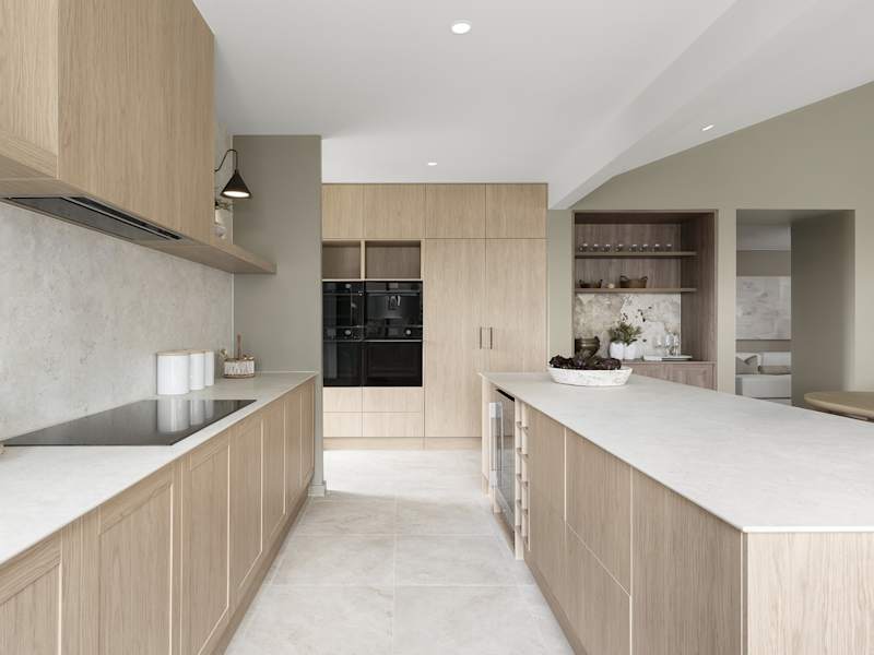 Cranbourne Executive House Design Kitchen in Contempo Style