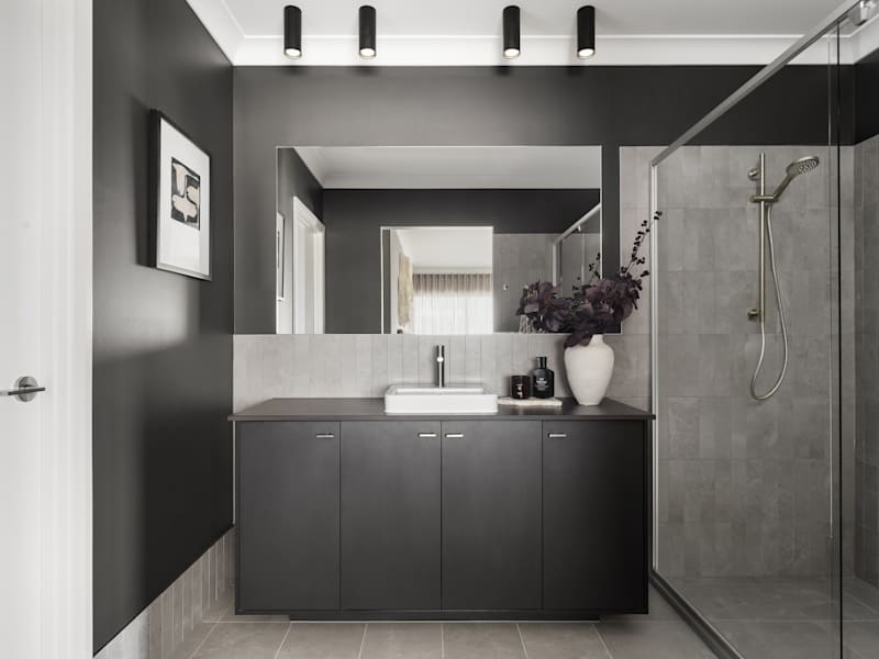 Lagos One House Design Bathroom in Contempo style