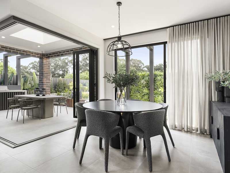 Lancaster 29 House Design Dining in Urban style