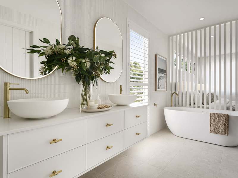 Panorama 33 House Design Ensuite in Coastal Style