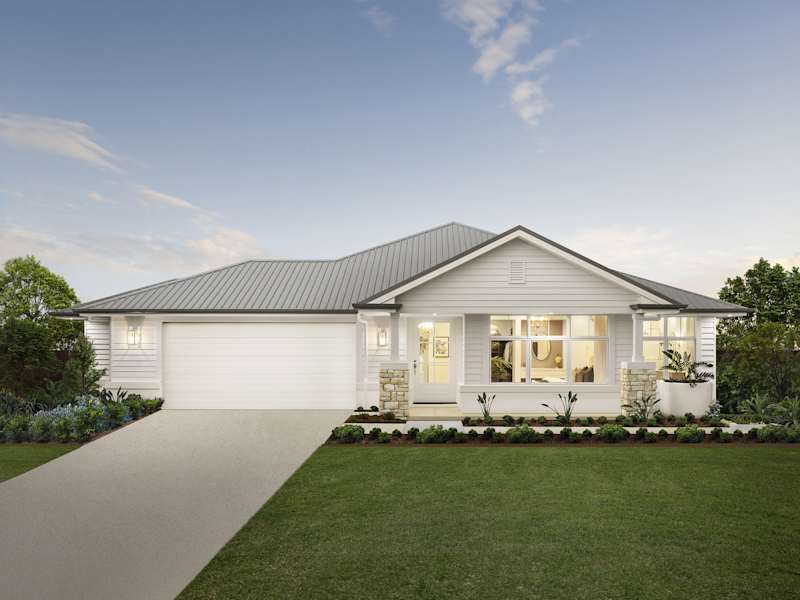 Retreat Grande House Design Hampton Facade in Classic style