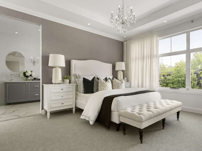 Retreat Grande House Design Main Bedroom in Classic style