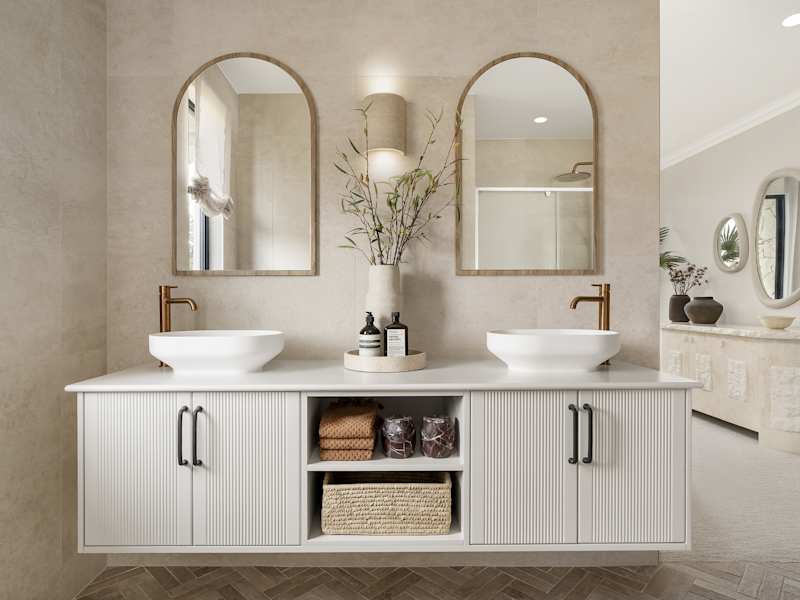 Havana Encore House Design Ensuite in Coastal style