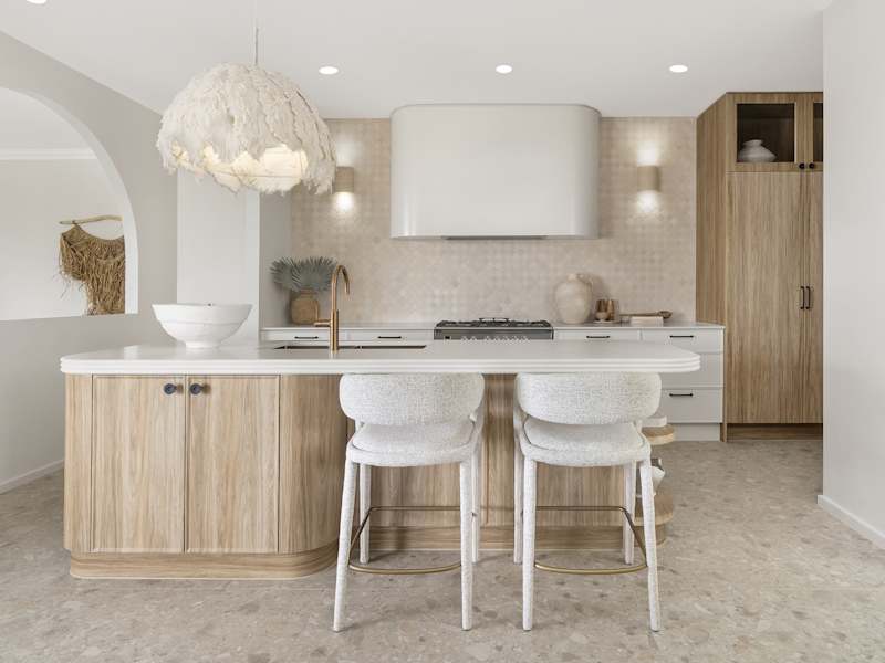 Havana Encore House Design Kitchen in Coastal style
