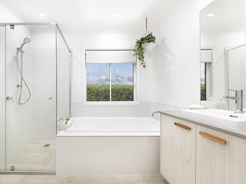 Lucia One House Design Bathroom in Contempo Style