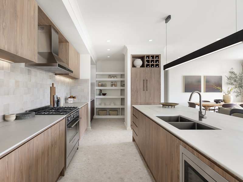 St Tropez Encore House Design Kitchen Butler's Pantry in Urban Style