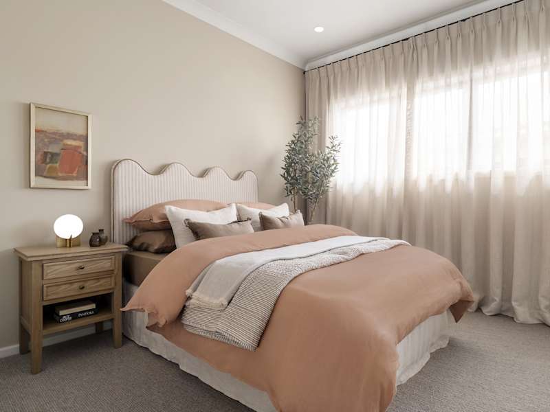 St Tropez House Design Bedroom in Urban Style