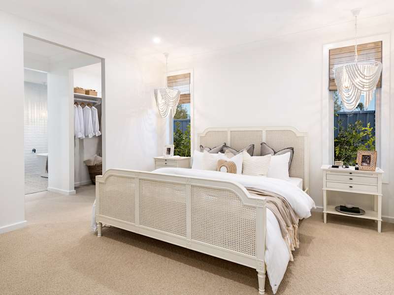 Santa Monica house design Bedroom in Global style