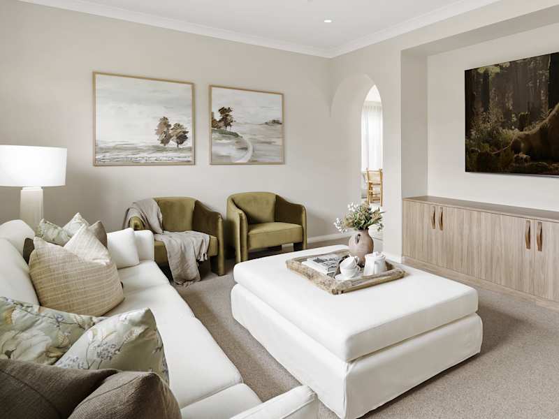 Valiente Three House Design Theatre in Coastal style