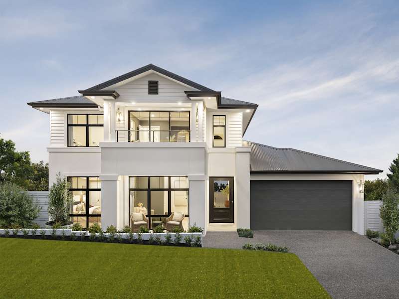 Mayfair Hampton house design Facade in Classic style