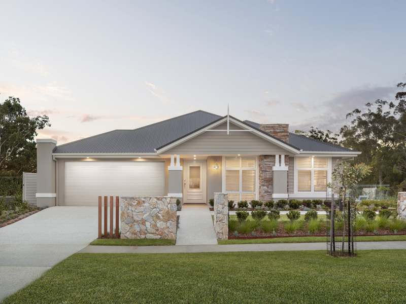San Marino Encore House Design Westbury Facade in Coastal style