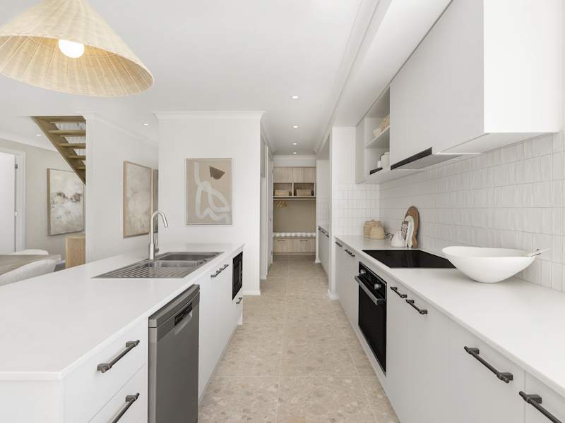 Enzo five House Design Kitchen in Coastal style