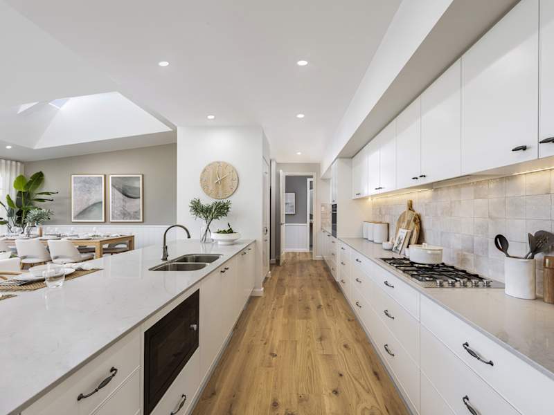 Retreat Grande house design kitchen in Coastal style