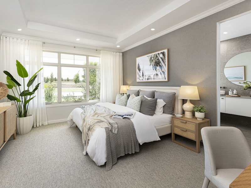 Retreat Grande house design bedroom in Coastal style