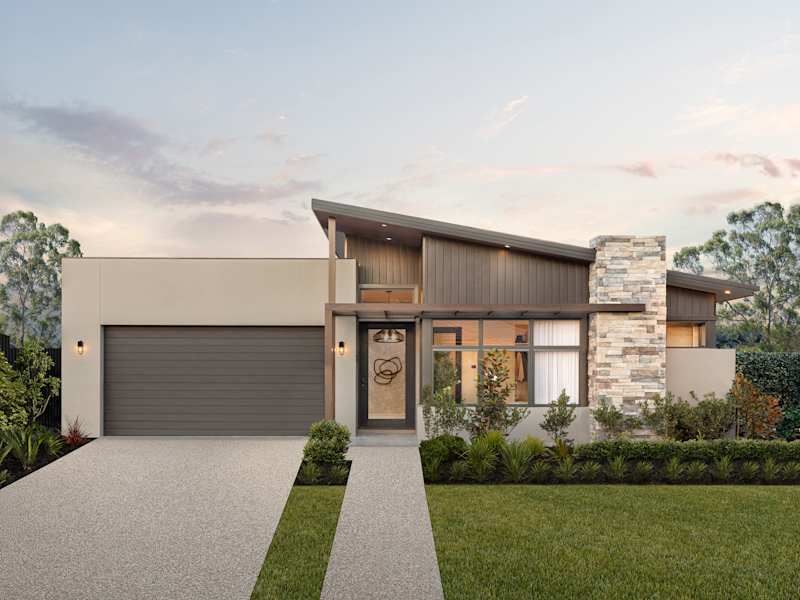 Seaview house design with Pacific facade in Urban style