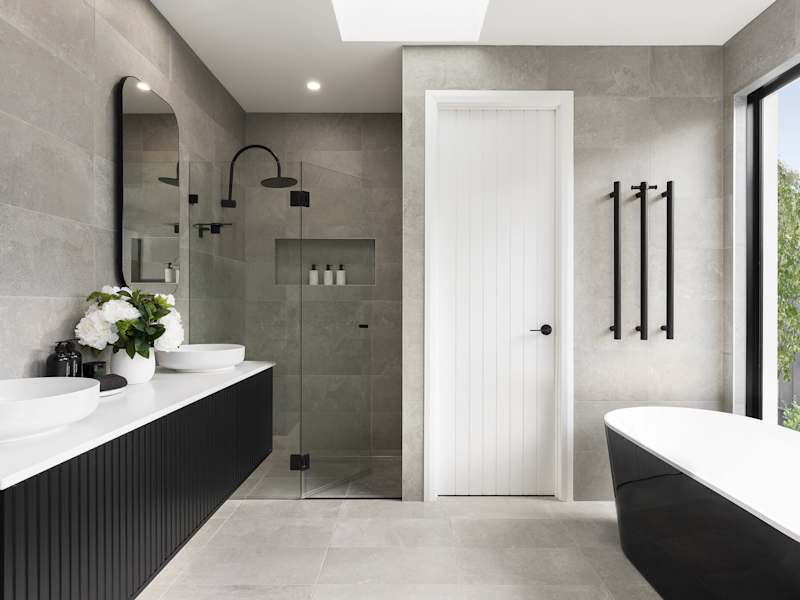 Beachmere Encore House Design Ensuite in Contempo style