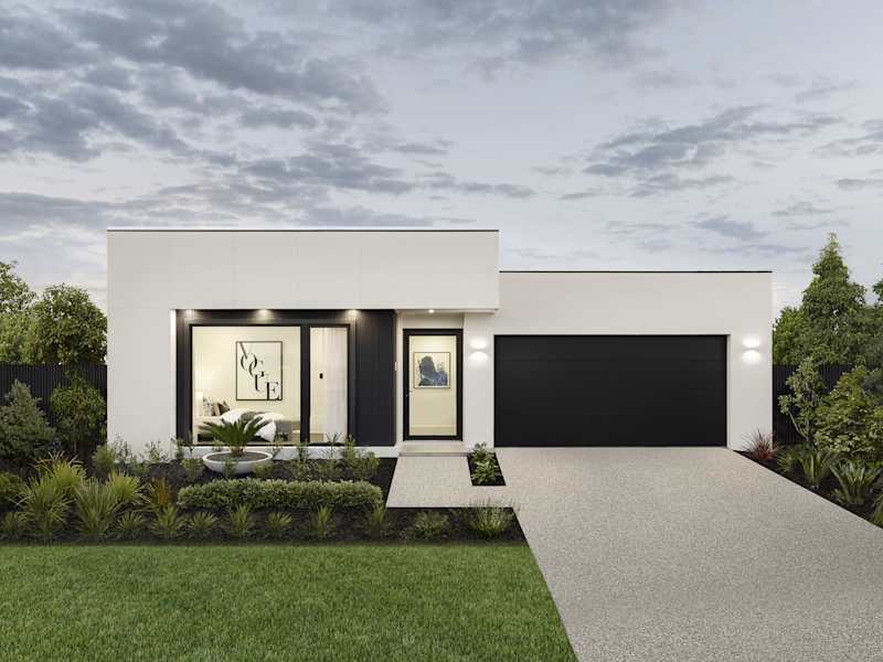Beachmere Encore House Design Modric facade in Contempo style