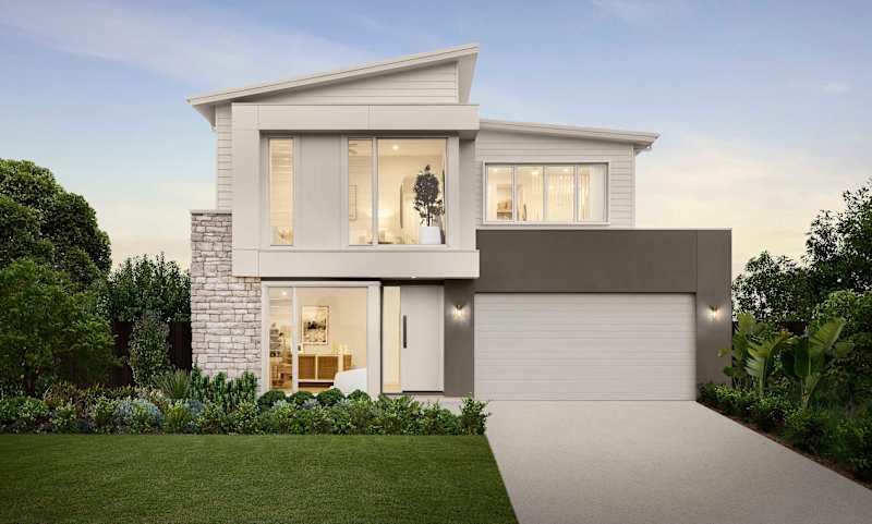 Panorama 33 award winning double storey house design