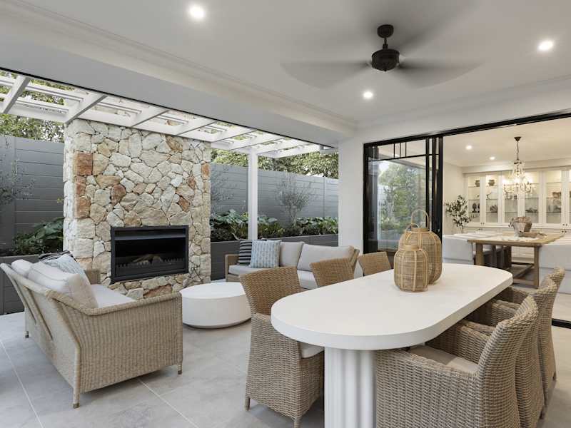 saxonvale 42 house design alfresco - Hamptons Style 5 Ways