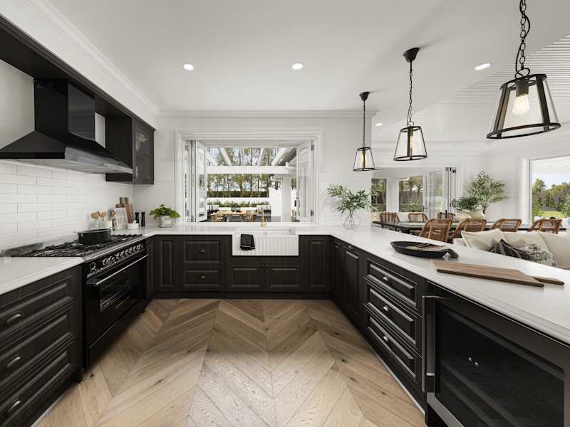 bronte executive grande manor one house design kitchen in classic style