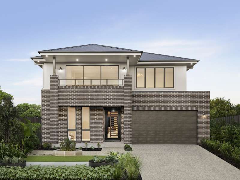 enzo three house design with wilderness facade