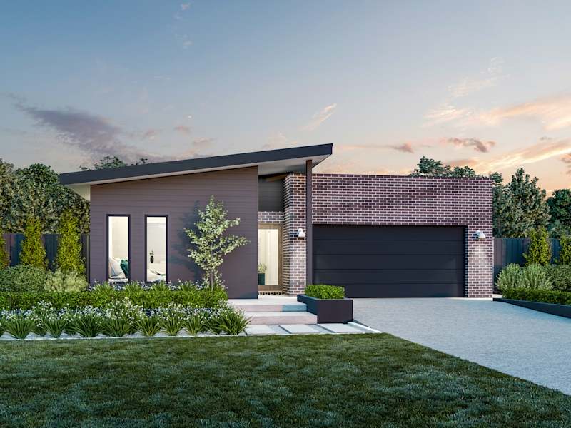 Bragado house design with byron facade