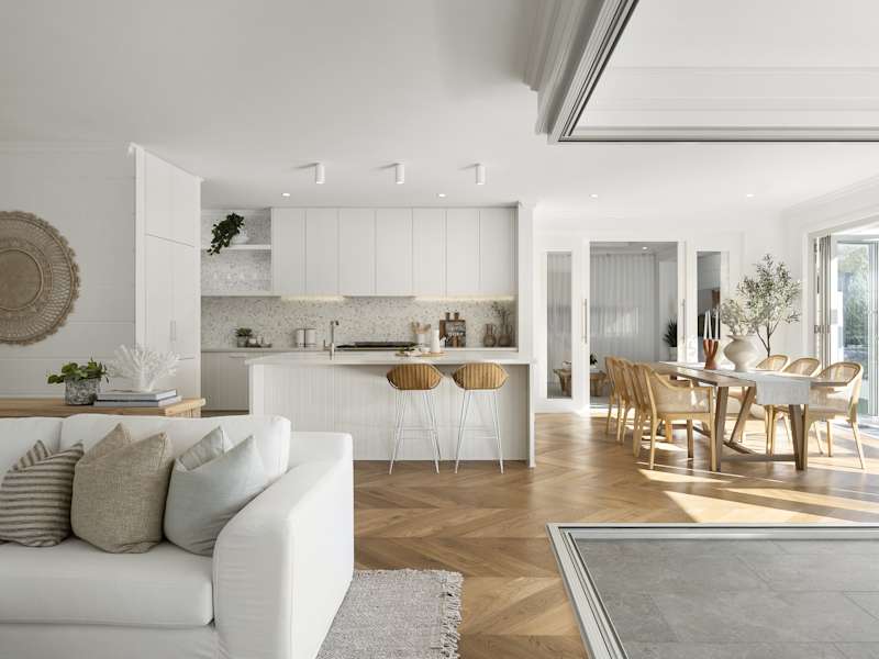 san marino encore house design kitchen living - Living Room Coastal