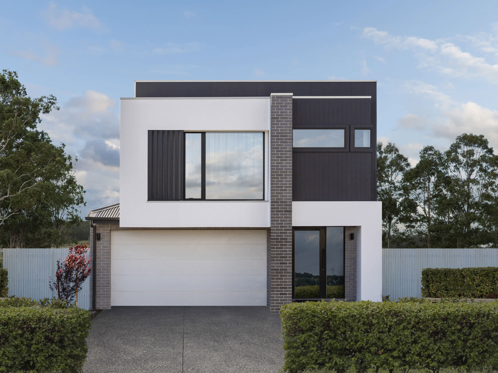lancaster 31 house design akron facade in contempo style