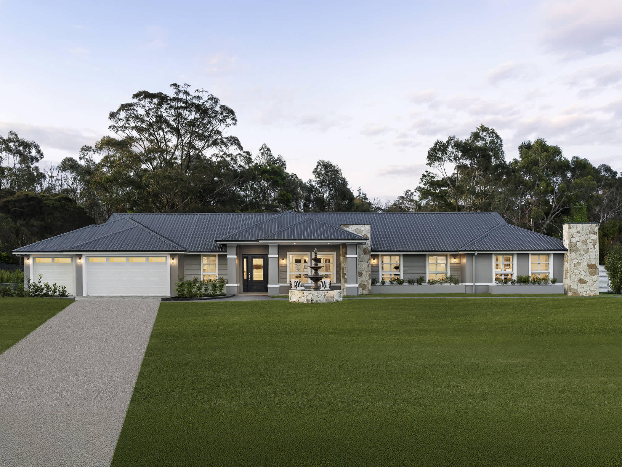 Bronte Executive Grande Manor One House Design Facade