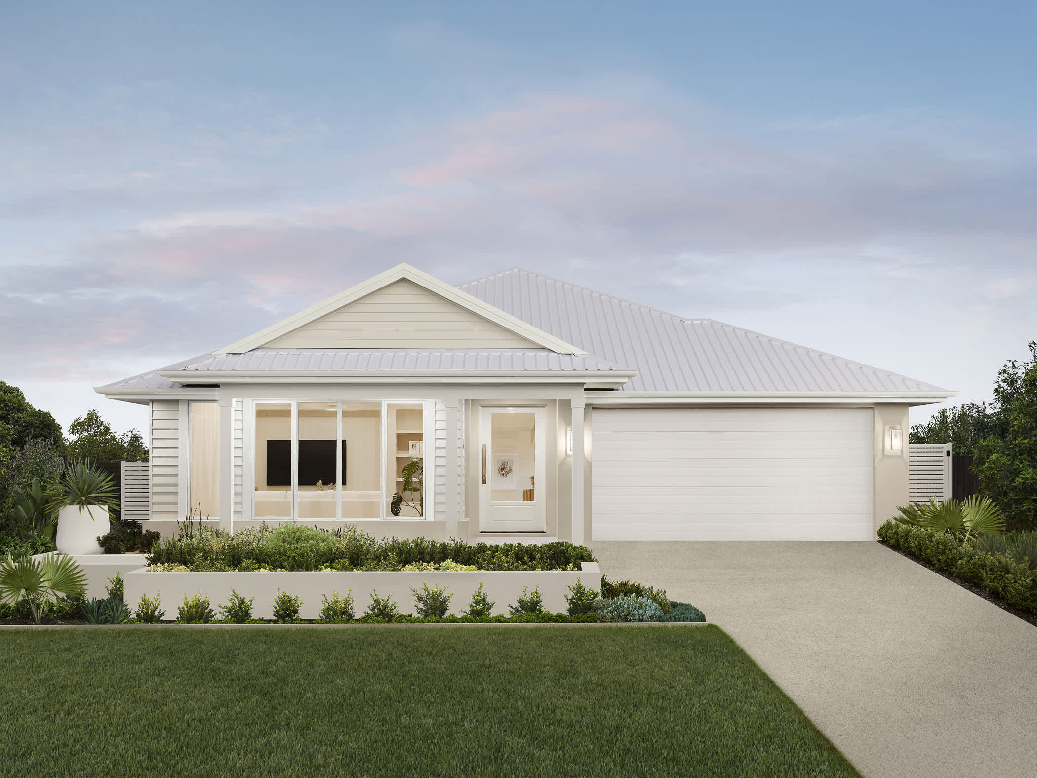 Bayswater Manor House Design Sanctuary Facade in Coastal style