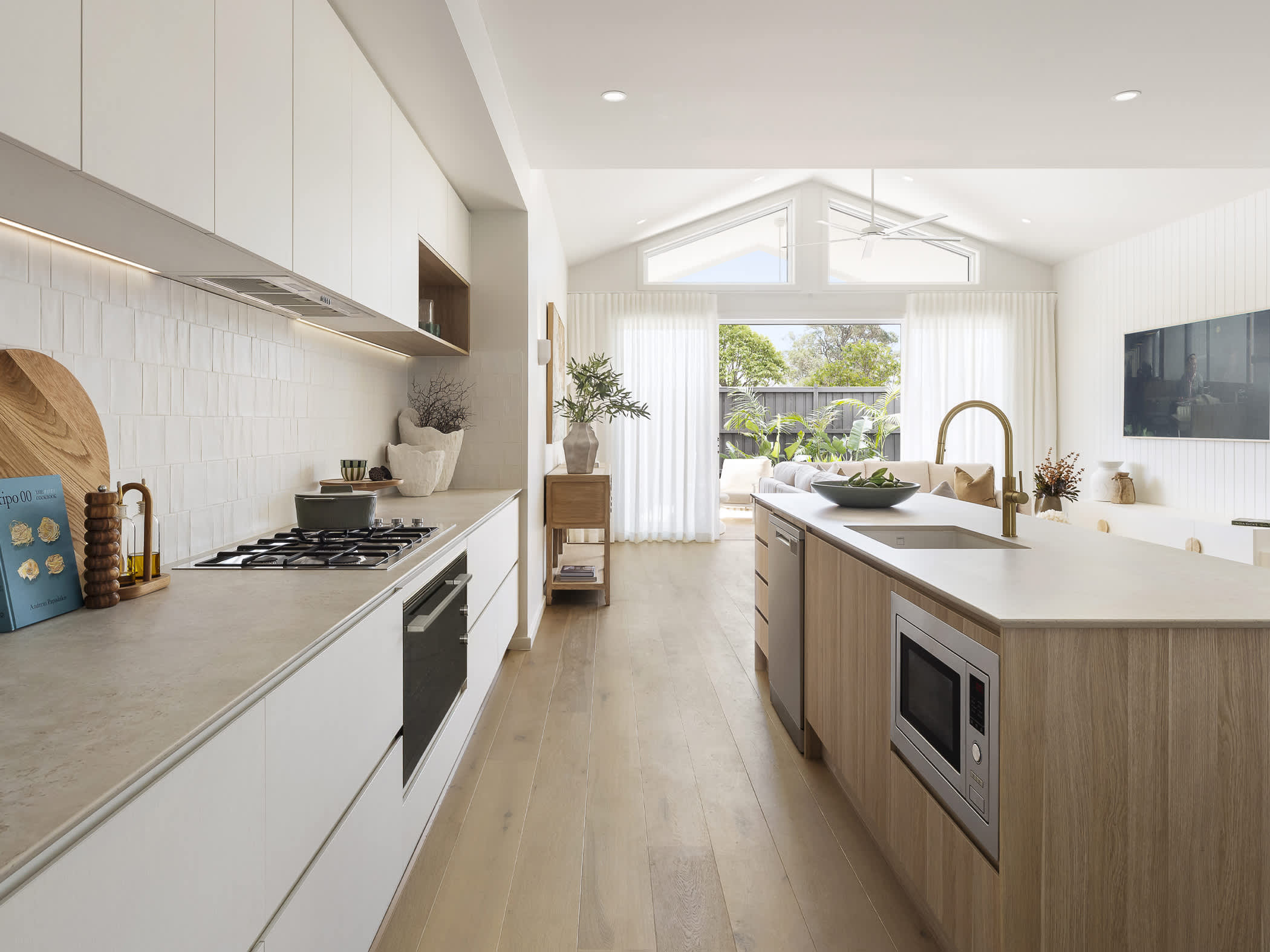 Aria 28 House Design Kitchen  Living in Coastal style