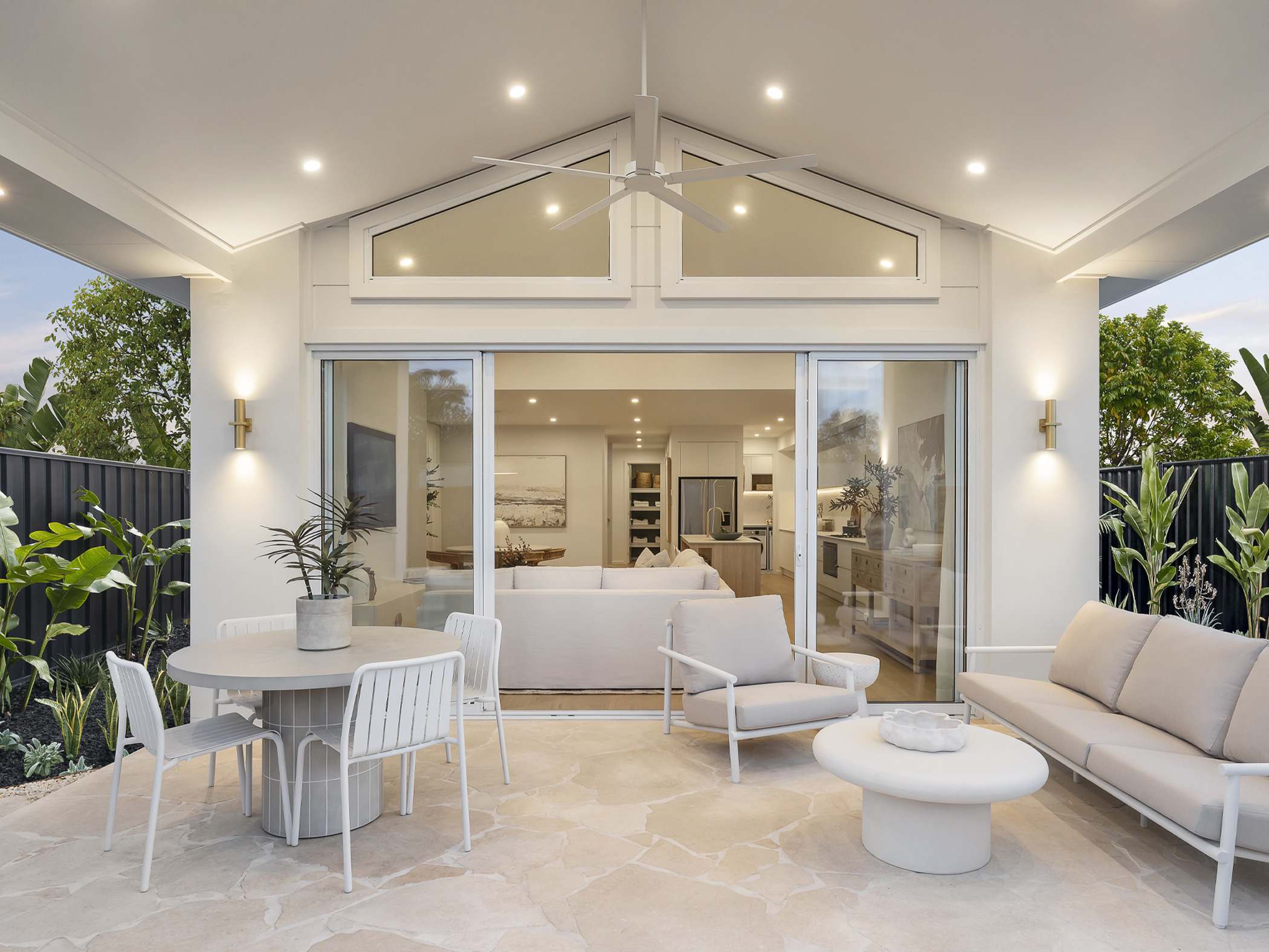 Aria 28 House Design Alfresco Living in Coastal style