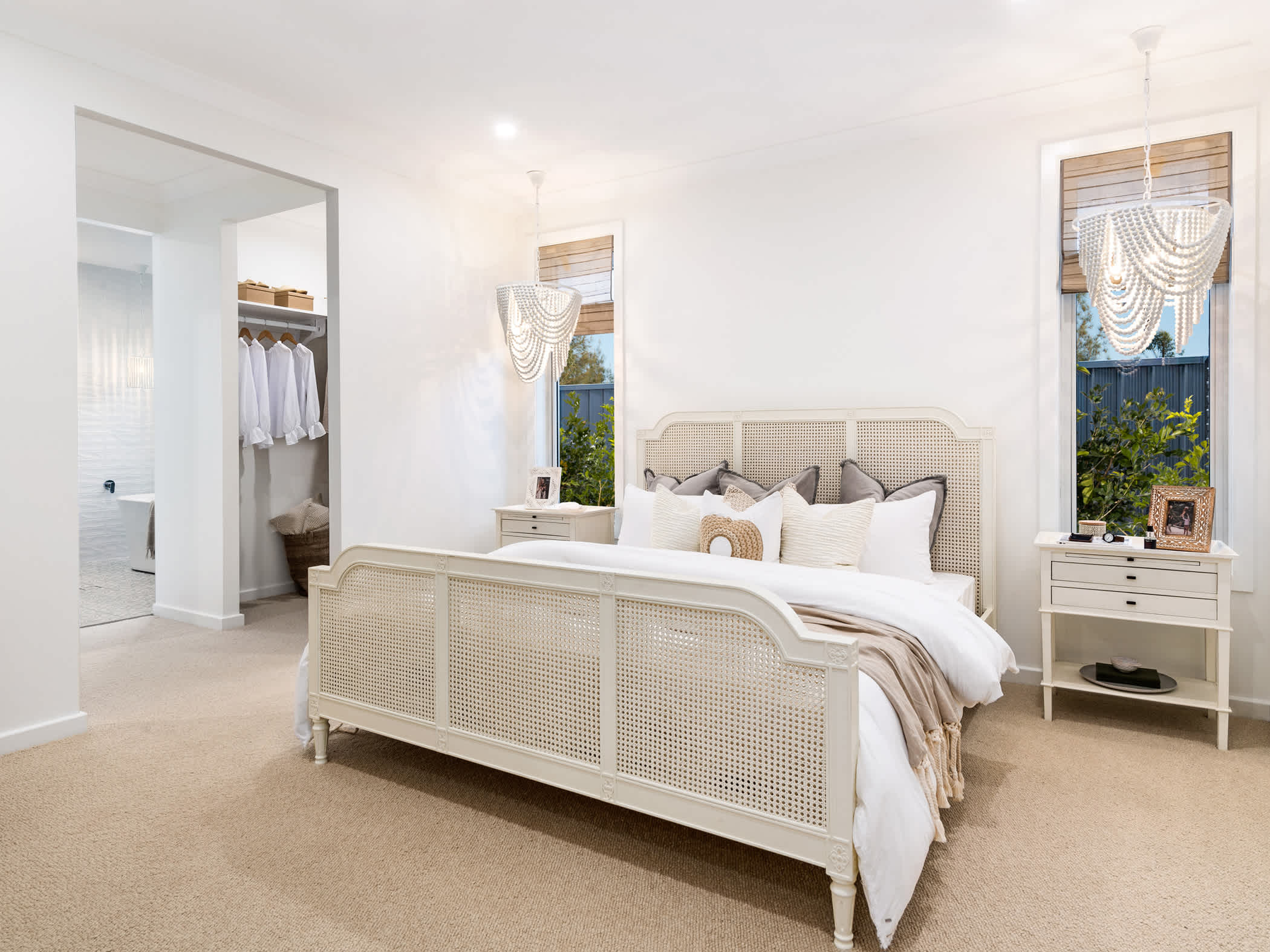 Santa Monica house design Bedroom in Global style
