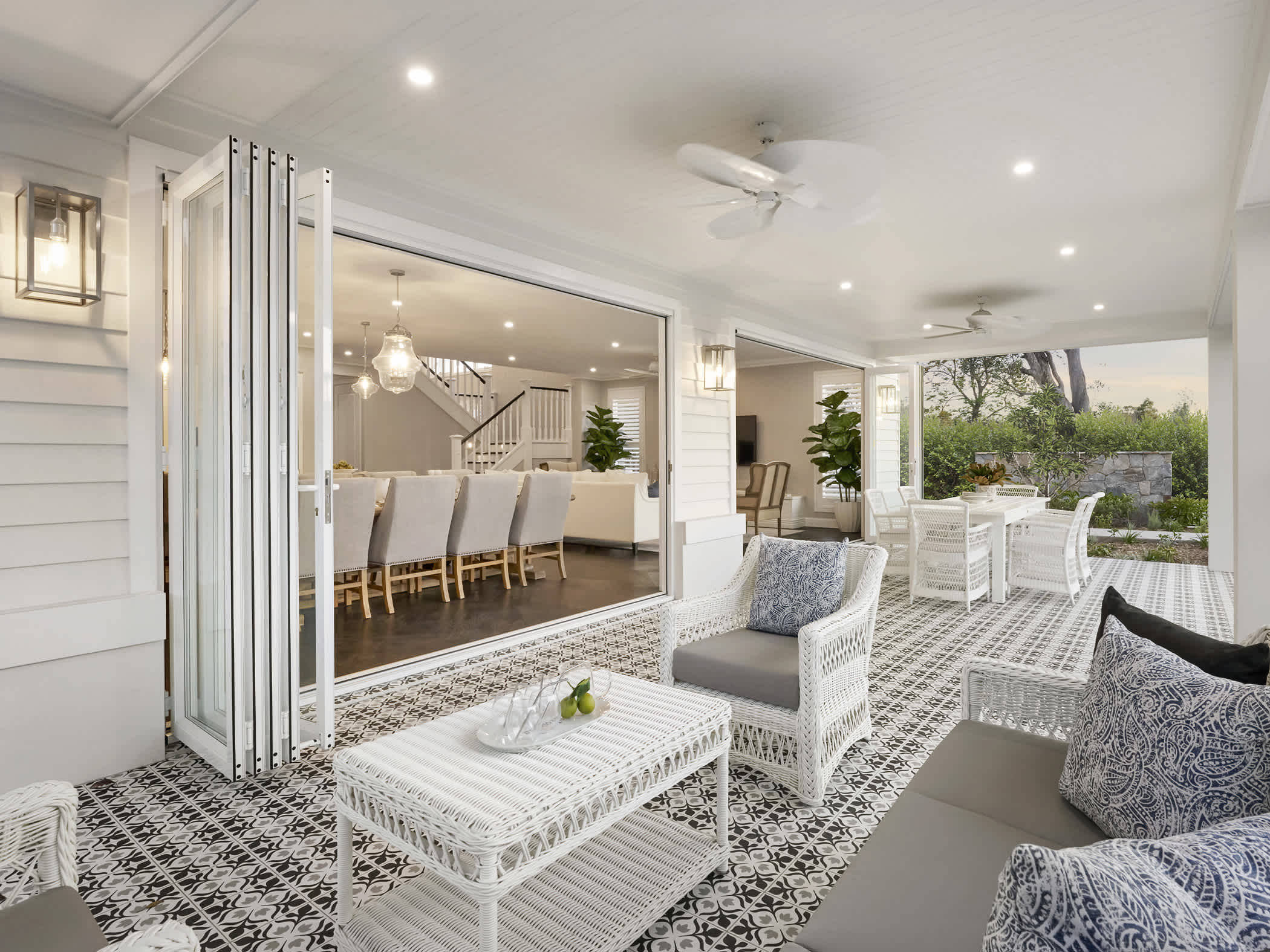 Panorama 39 house design Alfresco in Classic style