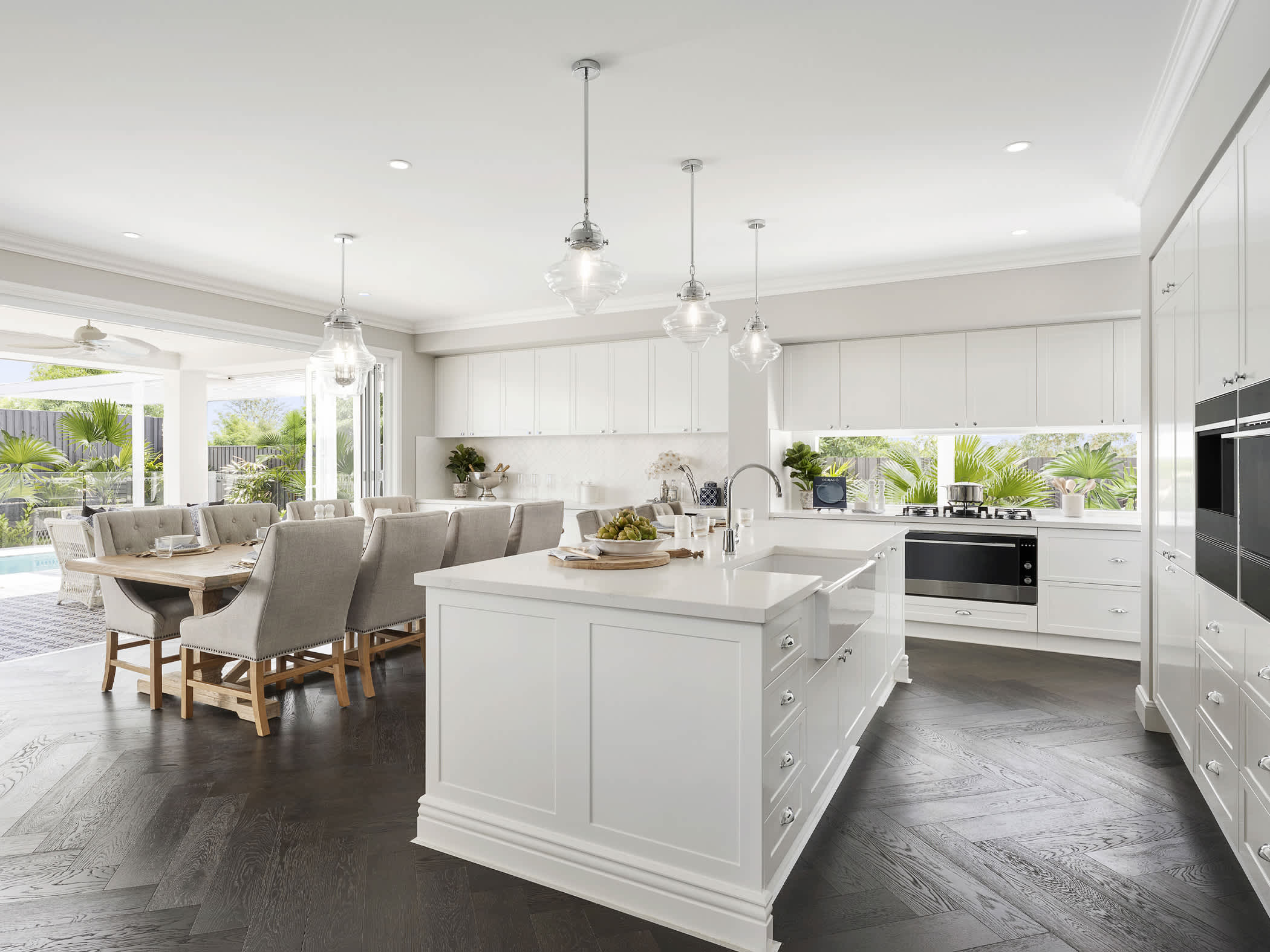 Panorama 39 house design Kitchen Dining in Classic style