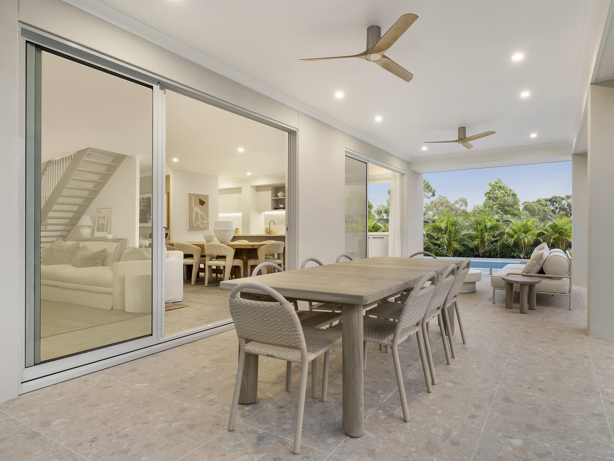 Enzo Five House Design Alfresco in Coastal style