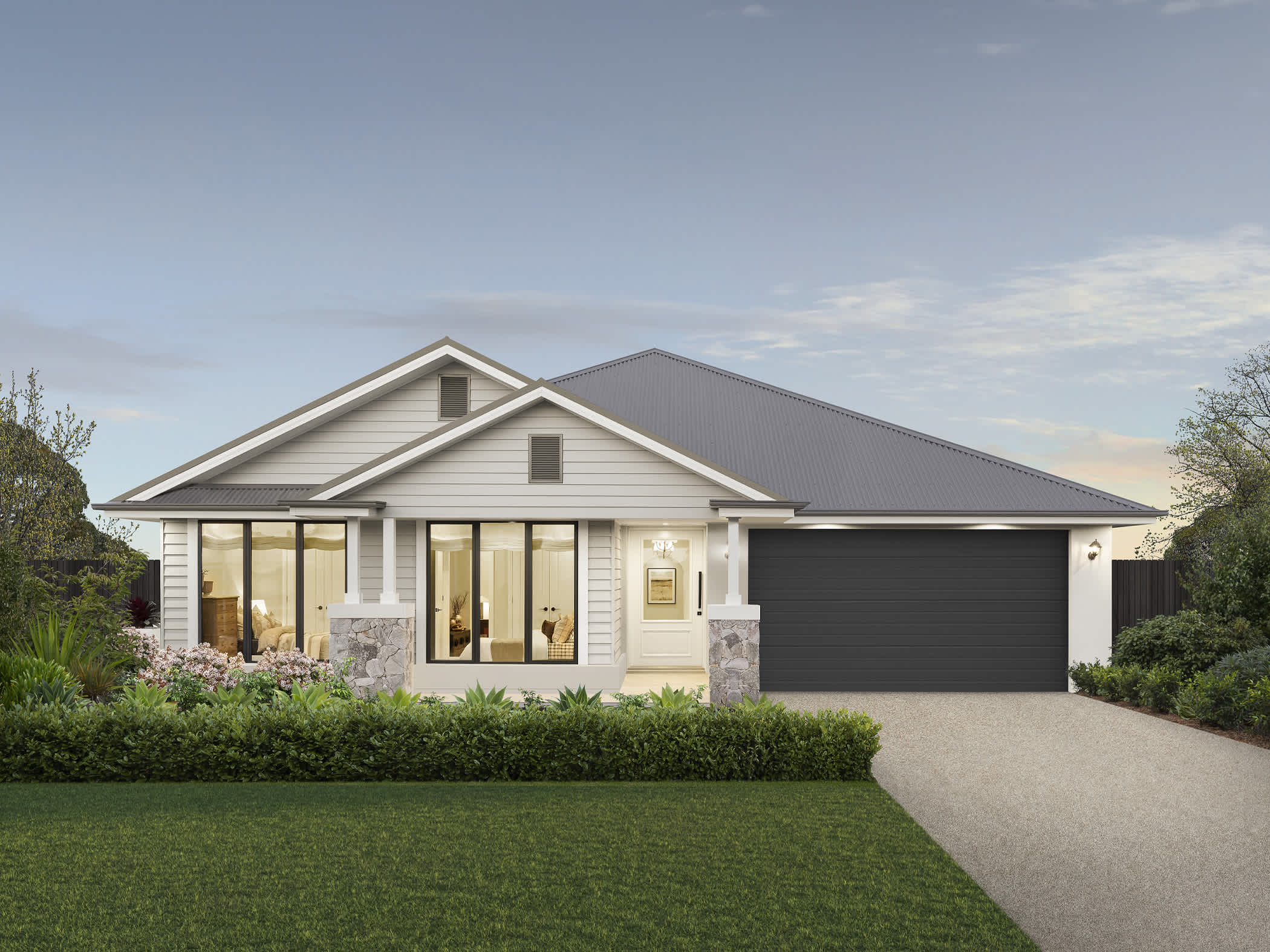 San Marino Encore House Design Whitehaven facade in Classic style