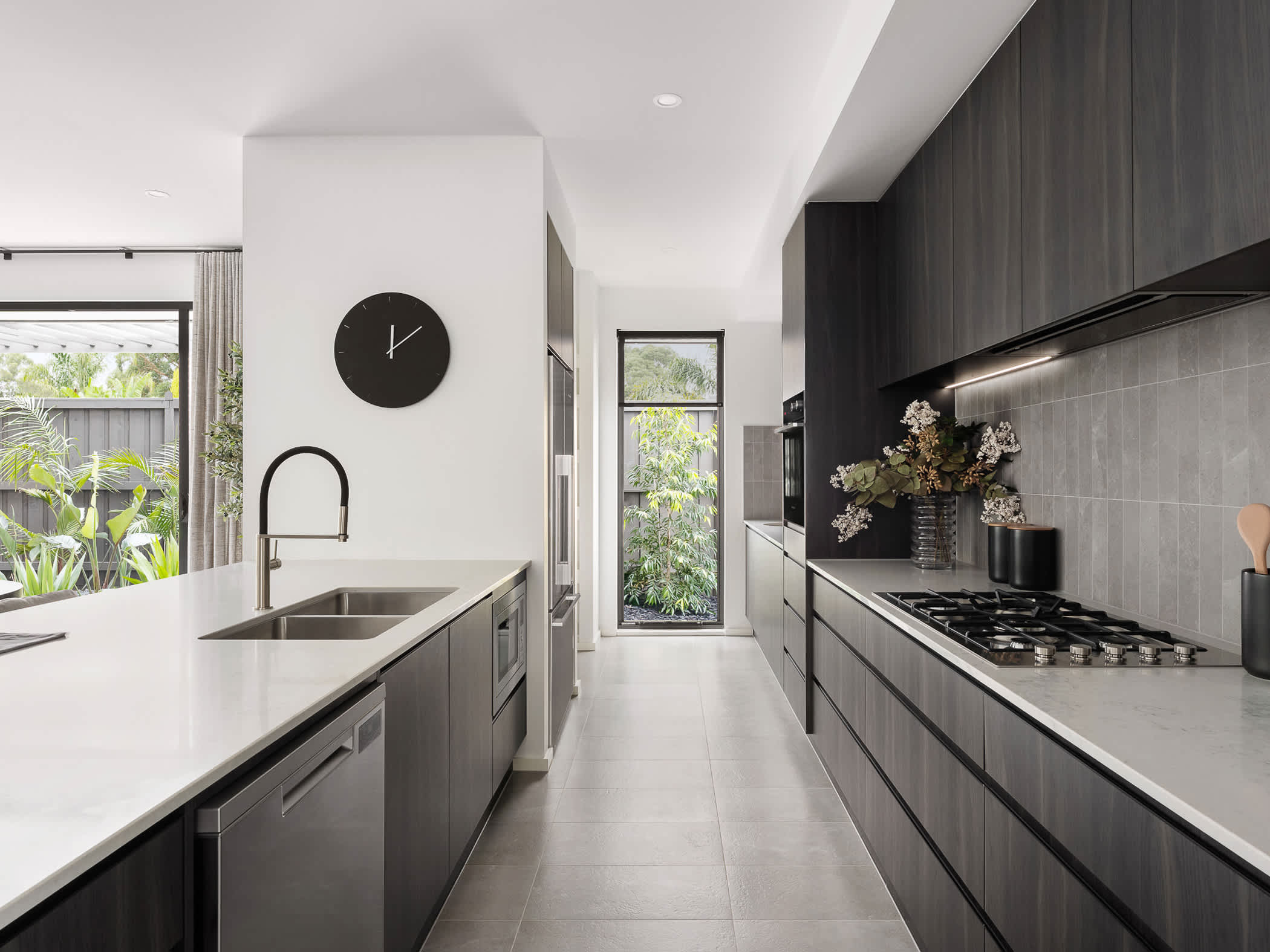 riviera manor house design kitchen in contempo style